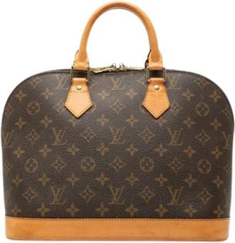Louis Vuitton Pre-owned Handbags, female, Brown, Size: ONE SIZE Pre-owned Vintage Handbag