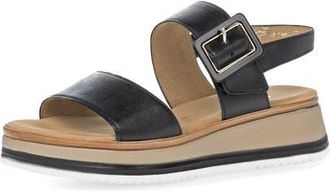 Gabor Slingback Wedge Sandal in Black at Nordstrom, Size 5.5Us