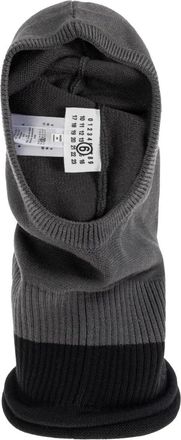 Maison Margiela Balaclava - Heren - Hoeden - Grijs - S - Wol - Accessoires