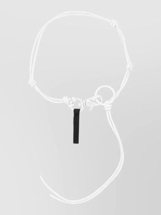 Our Legacy leather necklace