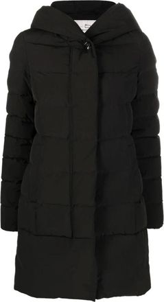 Woolrich Parkas, female, Black, Size: XS Puffy Prescott Parka