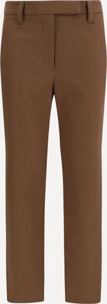 Brunello Cucinelli Straight-leg cotton Pants Female 46