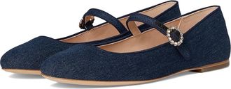Jack Rogers Mizzy Mary Jane - Denim Womens Sandals Blue : 6.5 M