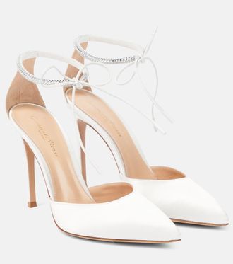 Gianvito Rossi Montecarlo DOrsay 105 suede pumps