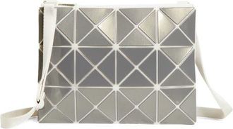 Bao Bao Issey Miyake Lucent Metallic Crossbody Bag in Stone Gray at Nordstrom