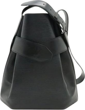 Louis Vuitton Pre-owned Bucket Bags, female, Black, Size: ONE SIZE Pre-owned Epi Shoulder Bag