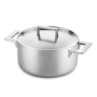 Mepra Attiva Casserole Dish - Dual Handles in Pewter Silver at Nordstrom, Size Large