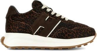 Hogan H641 Sneakers - Dames - Schoenen - Bruin - Maat: 38 EU Leer
