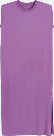 La Redoute Collections Lange, mouwloze T-shirtjurk