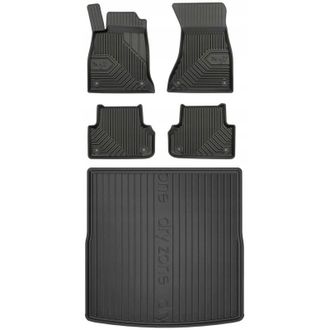 OEM Set 77 Alfombrillas De Goma Y Alfombrilla Audi A4 Allroad B9 Familiar 2015-2023