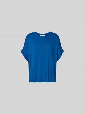 Juvia Sweatshirt in kurz&auml;rmeligem Design in Bleu, Gr&ouml;&szlig;e XL
