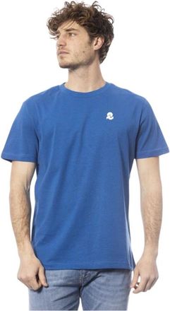Invicta Logo Print Ronde Hals T-Shirt - Heren - T-shirts - Blauw - L - Tops