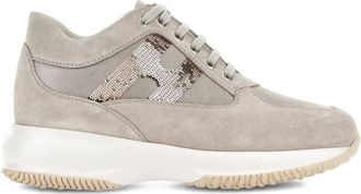 Hogan Grey Logo Sneakers