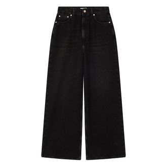 Ganni Dames, Jeans, Zwart, Maat: W26 Denim