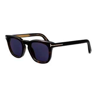 Tom Ford Sunglasses, male, Blue, 48 MM, Icon Square Sunglasses