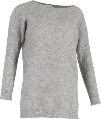 Acne Studios Knitted Sweater in Grey Wool