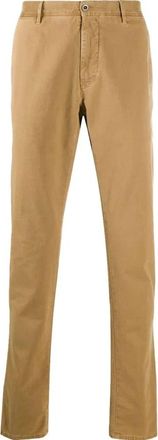 Incotex Pattern 30 Chino - Heren - Chinos - Bruin - W36 - Katoen - Broeken