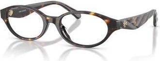 Tory Burch 52mm Oval optical glasses in Tortoise at Nordstrom
