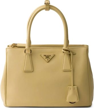 Prada Borsa tote Galleria media - Giallo