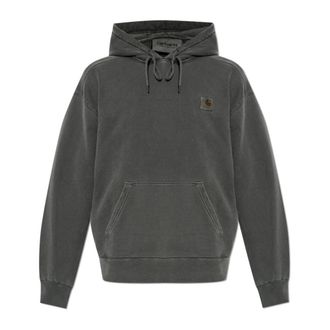 Carhartt Work in Progress Carhartt Wip, Hoodies, male, Gray, Size: 2XL Nelson Sweatshirt