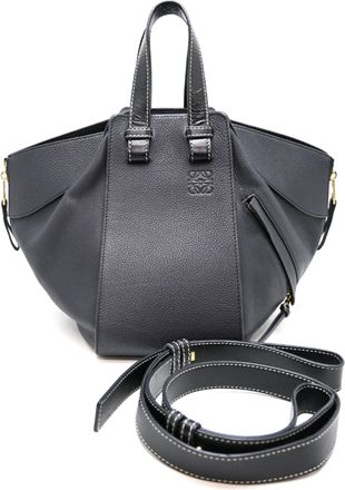 Loewe Black Leather Tote Bag (Pre-Owned)