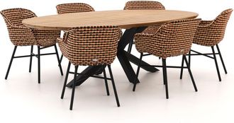 Hartman Hartman Delphine/Stephanie 240cm dining tuinset 7-delig