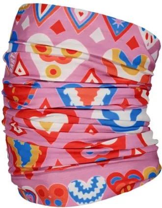 Barts Multicol Heart Schal - Unisex | rosa