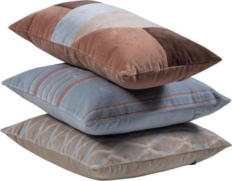 De Eekhoorn Design Kissen-Set Laon (3 St&uuml;ck)