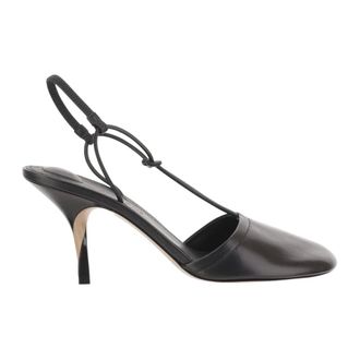 Jacquemus Pina Leren Sandalen - Dames - Schoenen - Zwart - Maat: 39 EU Leer