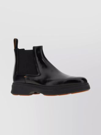 Santoni leather ankle boots