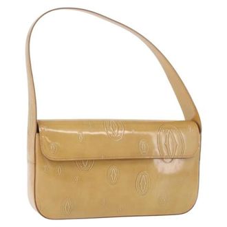 Cartier Borsa Pre-owned in Vernice Vintage - - Pre-owned - Donna - Beige - ONE SIZE