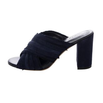 Tod's Fringed Heel Mules