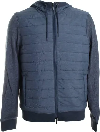 Robert Barakett Mens Cowandame Quilted Jacket In Navy