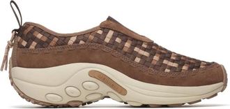Merrell Jungle Moc Evo Woven SE Sneakers - Heren - Outdoorschoenen - Bruin - 43 1/2 EU - Leer - Fitness