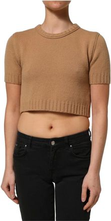 Dolce & Gabbana Donna, Maglie, Marrone, S, new