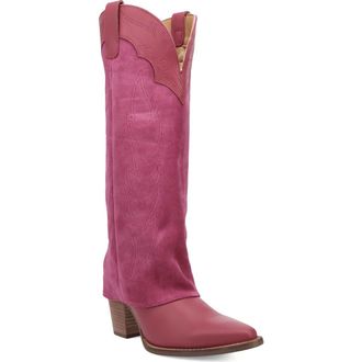 Dingo Wild Fire Western Boot in Fuchsia at Nordstrom, Size 9.5