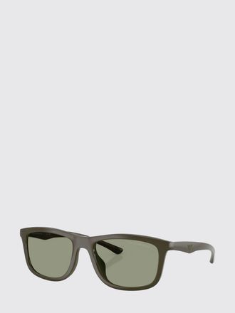 Emporio Armani Occhiali da sole modello aviatore in acetato verde