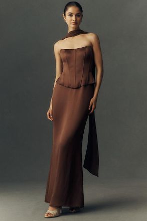 Mare Mare Mimi Satin Corset Dress