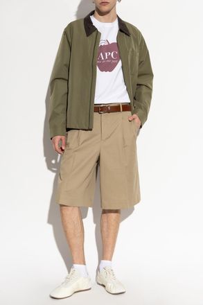 A.P.C. T-shirt With Print, Mens, White