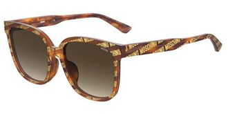 Moschino MOS134/F/S H7P/HA Womens Sunglasses Tortoiseshell Size 58