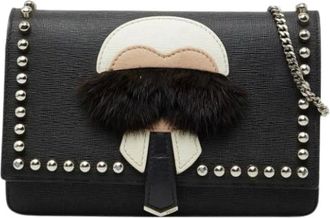 Fendi Pre-owned Cross Body Bags, female, Black, Size: ONE SIZE Pre-owned Shoulder bag