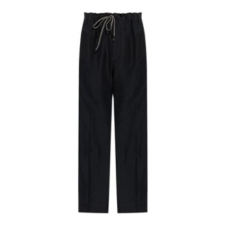 Maison Margiela Wide-leg Trousers - male - Maison Margiela - Wide Trousers - Black - L - Trousers