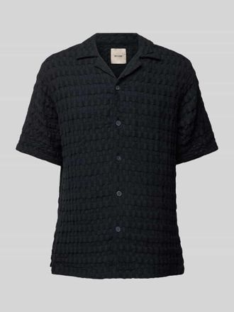 Only & Sons Freizeithemd mit Knopfleiste Modell BRADDOCK in Black, Gr&ouml;&szlig;e M