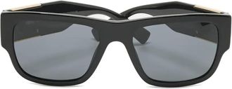 Versace Occhiali da sole squadrati - Nero