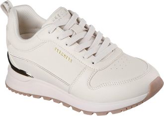Skechers Runway Womens Trainers Off White 7 UK