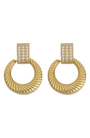 Panacea Door Knocker Drop Earrings in Gold at Nordstrom