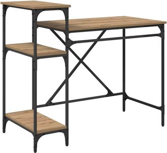 vidaXL Escritorio Roble Artesanal 105 X 50 X 90 Cm Vidaxl