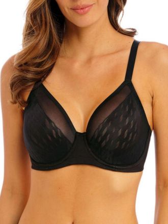 Wacoal Womens Elevated Allure Underwired Bra - Black material_polyamide - Size 34F