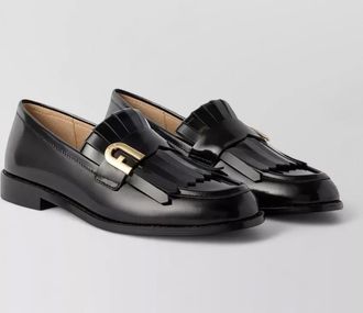 Furla leather chelsea boots