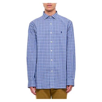 Polo Ralph Lauren Casual Shirts, male, Blue, XL, Casual Shirt